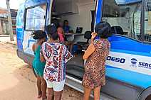 Moradores do Santa Maria recebem ação da Deso para novas ligações de água e  cadastro no programa Tarifa Social