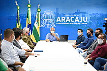 Edvaldo reúne vereadores para apresentar Planejamento Estratégico e Plano de Vacinação 