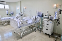 Leitos estão sendo preparados para atender pacientes com coronavírus