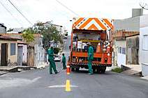 Prefeitura de Lagarto efetua serviços de sinalização horizontal 