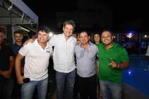 Em Lagarto, Rogério Carvalho participa de ato do PSC de André Moura 