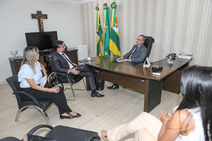 Comissão de Gastos Públicos da OAB faz visita ao presidente da CMA