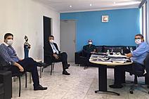 Luciano Pimentel busca informações sobre perfuração de poços artesianos em Cumbe