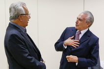 Jackson será recebido por Temer, com apoio de Fábio Reis e André Moura