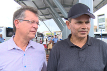 Com Valmir, Laércio visita obras  de suas emendas em Itabaiana